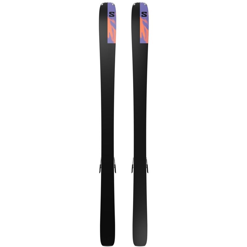 Salomon Herren All-Mountain Ski E STANCE 80 + M10 GW L80 - Kelp/Kapuzinerkresse/Schwarz