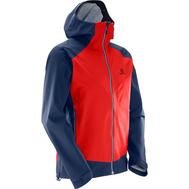 Salomon Herren Funktionsjacke La Cote STRETCH 2.5L - Matador