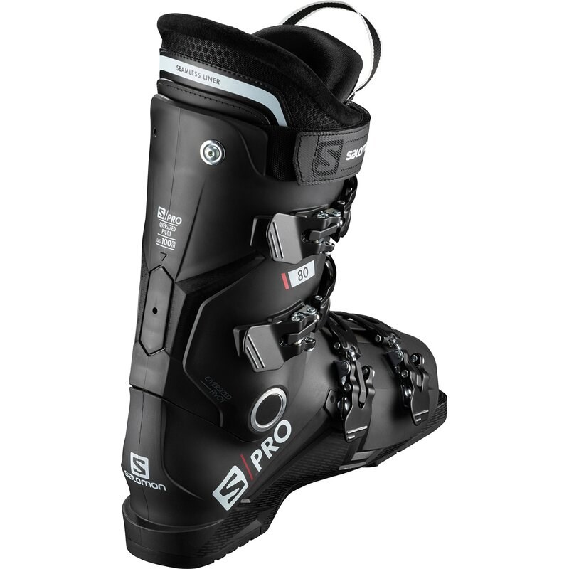 Salomon ALP. BOOTS - SCHWARZ/Beluga/Rot