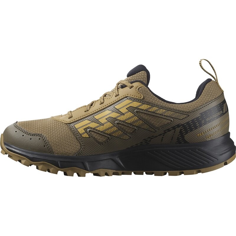 Salomon Herren Trailrunningschuhe SHOES WANDER GTX - Antikbronze/Kantine/Südliches Moos