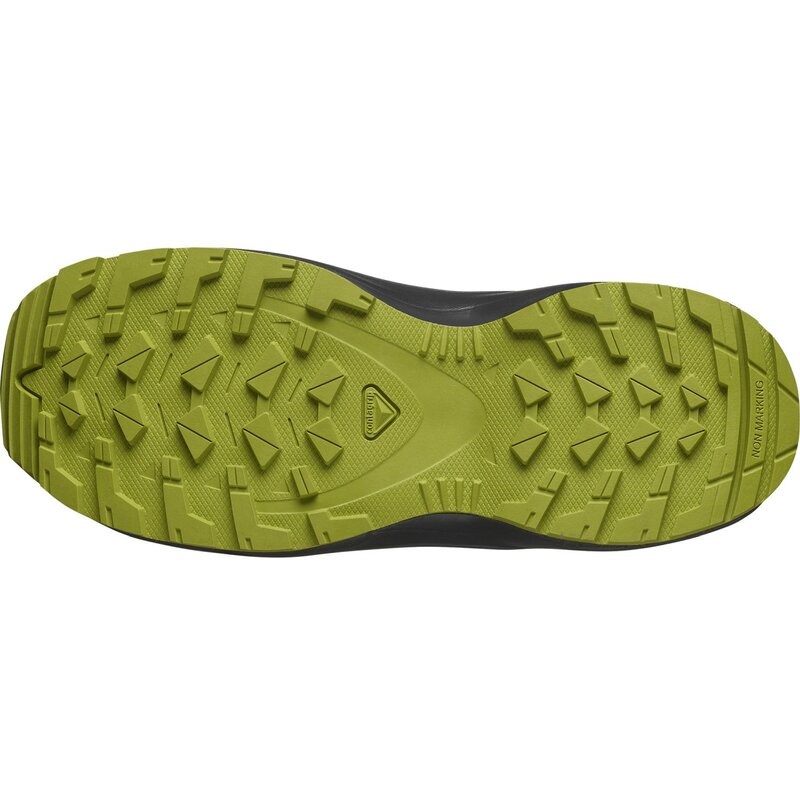 Salomon Kinder Trekkinghalbschuhe SHOES XA PRO V8 J - Urban Chic/Schwarz/Dunkelzitrone