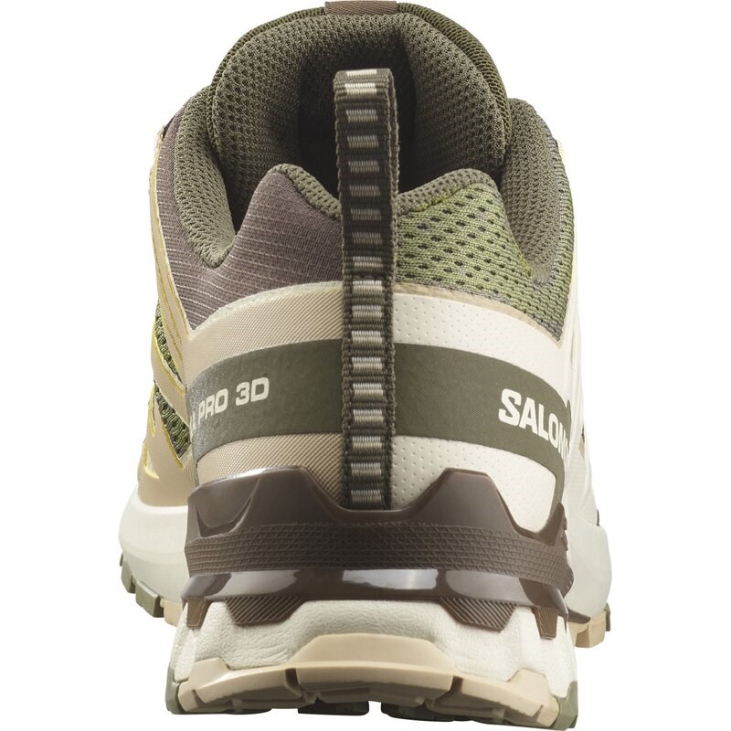 Salomon Herren Trailrunningschuhe SHOES XA PRO 3D V9 - Tiefes Flechtengrün/Safari/Dunkle Erde