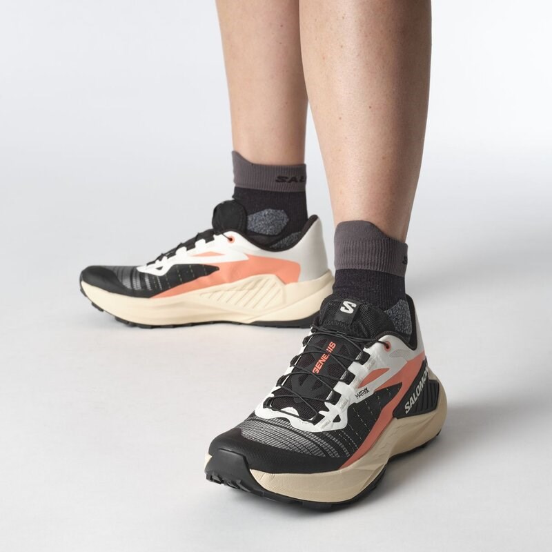 Salomon Damen Trailrunningschuhe SHOES GENESIS W - Fusionskoralle/Zarter Pfirsich/Schwarz