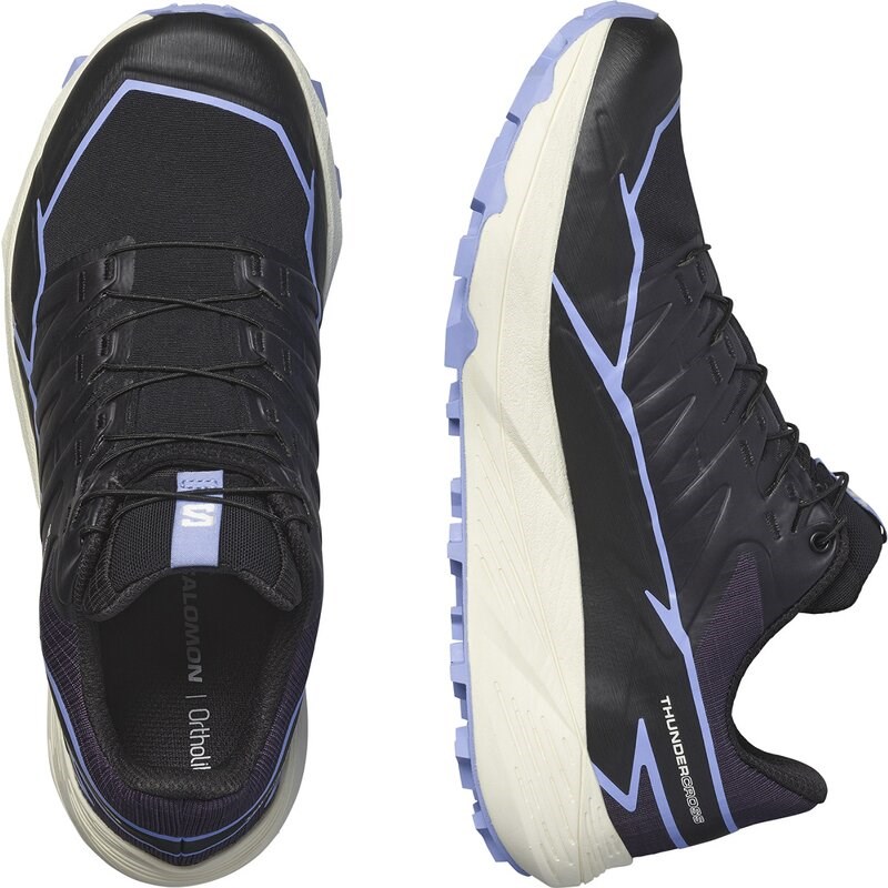 Salomon Damen Trailrunningschuhe SHOES THUNDERCROSS GTX W - Schwarz/Nachtschatten/Hortensie