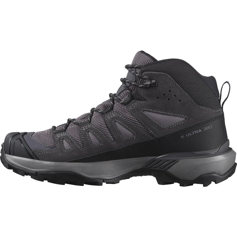 Salomon Damen Multifunktionsstiefel SHOES X ULTRA 360 LTR MID GTX W - Hai/Neun Eisen/Wolkengrau
