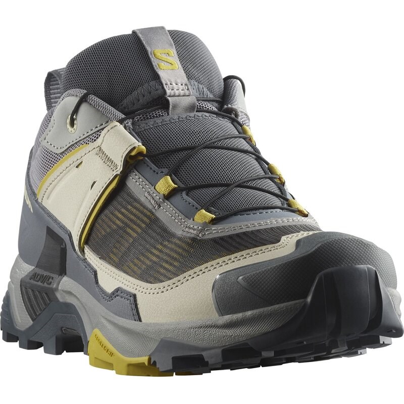 Salomon Herren Multifunktionsschuhe SHOES X ULTRA 5 - Monument/Turbulenz/Scharf Senf