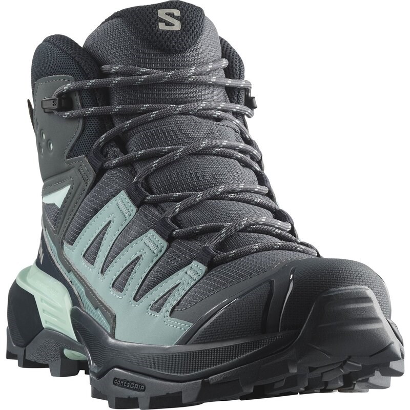 Salomon Damen Trekkingstiefel SHOES X ULTRA 360 MID GTX W - Turbulenz/Kohlenstoff/Turmalin