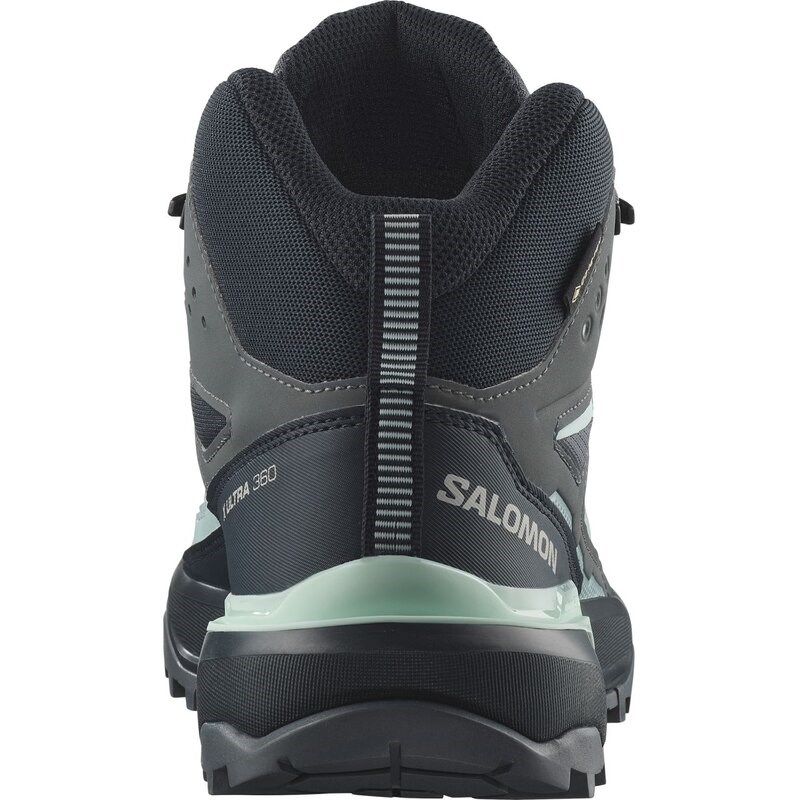 Salomon Damen Trekkingstiefel SHOES X ULTRA 360 MID GTX W - Turbulenz/Kohlenstoff/Turmalin
