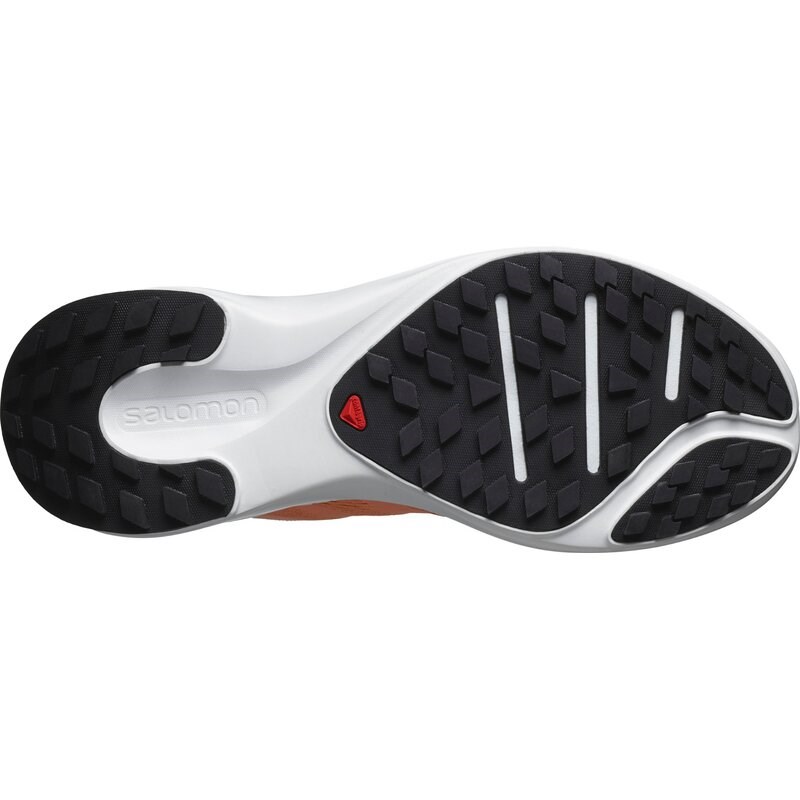 Salomon Damen Trailrunningschuhe SENSE - Cantaloupe/Weiß/Bellini