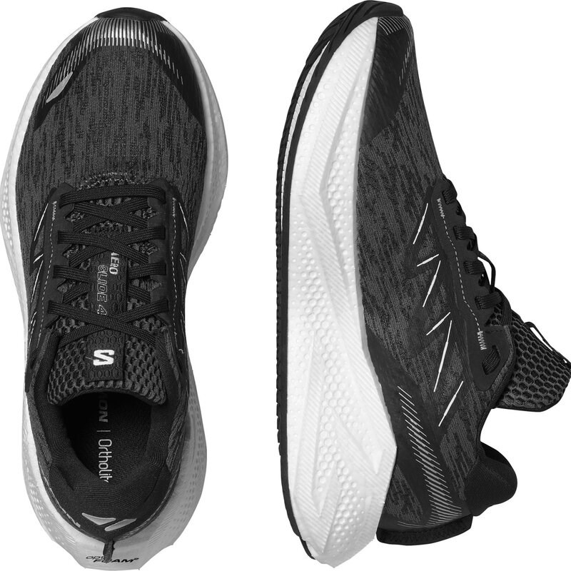 Salomon Damen Laufschuhe SHOES AERO GLIDE 4 W - Schwarz/Weiß/FTW-Silber