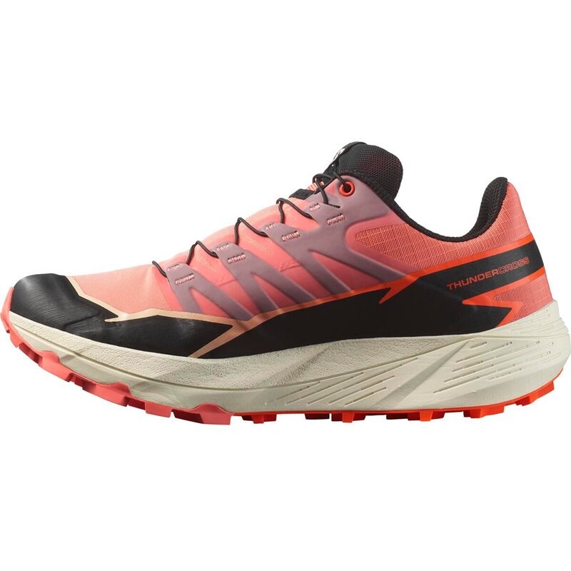 Salomon Damen Laufschuhe SHOES THUNDERCROSS W - Fusionskoralle/Schwarz/Rotorange