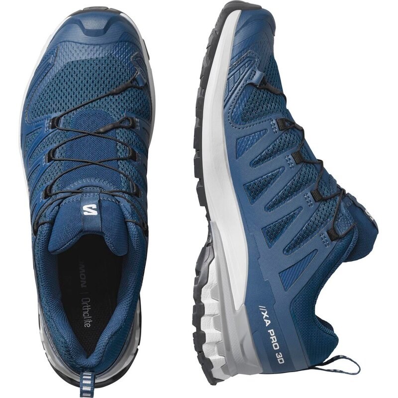 Salomon Herren Trailrunningschuhe SHOES XA PRO 3D V9 - Poseidon/Eiszapfen/Legierung