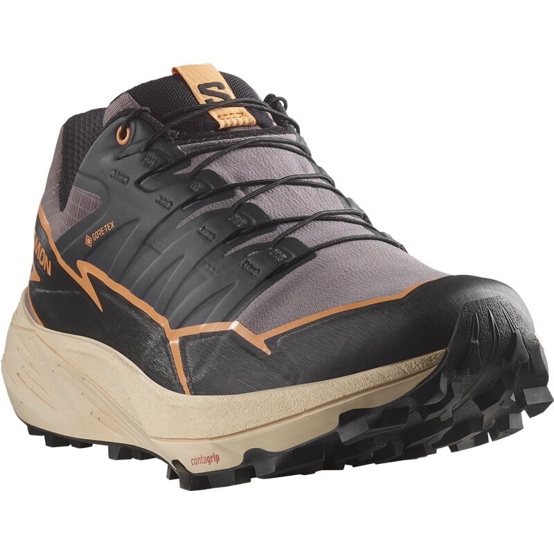 Salomon Damen Trailrunningschuhe SHOES THUNDERCROSS GTX W - Hai/Schwarz/Papaya