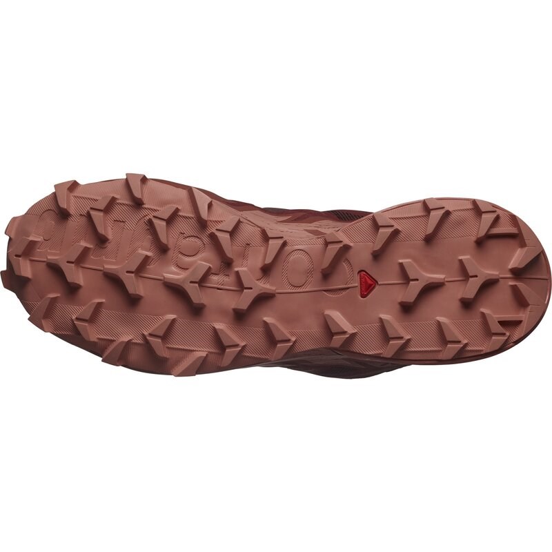 Salomon Damen Trailrunningschuhe SHOES SPEEDCROSS 6 GTX W Rum - Rumrosine/Scheunenrot/Canyon-Ton