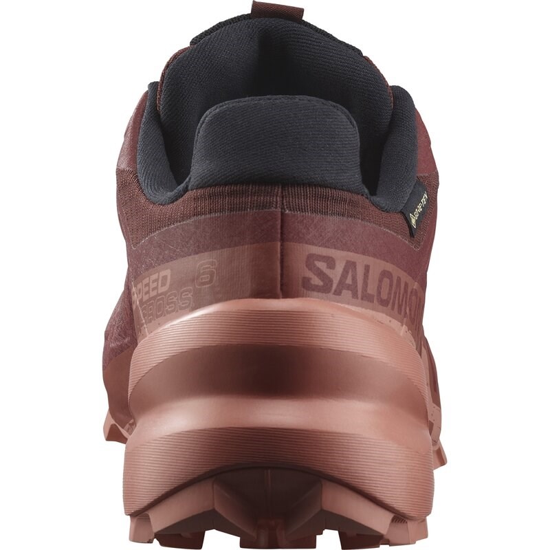 Salomon Damen Trailrunningschuhe SHOES SPEEDCROSS 6 GTX W Rum - Rumrosine/Scheunenrot/Canyon-Ton
