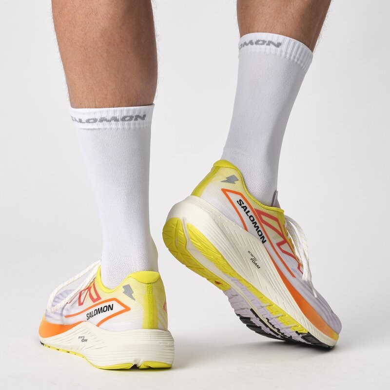 Salomon Herren Laufschuhe SHOES AERO VOLT 2 - Sulphur Spring/Orchid Petal/Vanilla