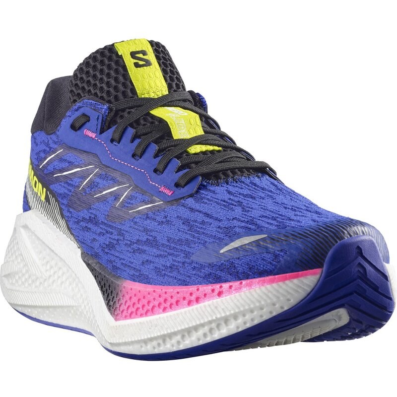 Salomon Herren Laufschuhe SHOES AERO GLIDE 4 - Blau/Weiß/Schwarz