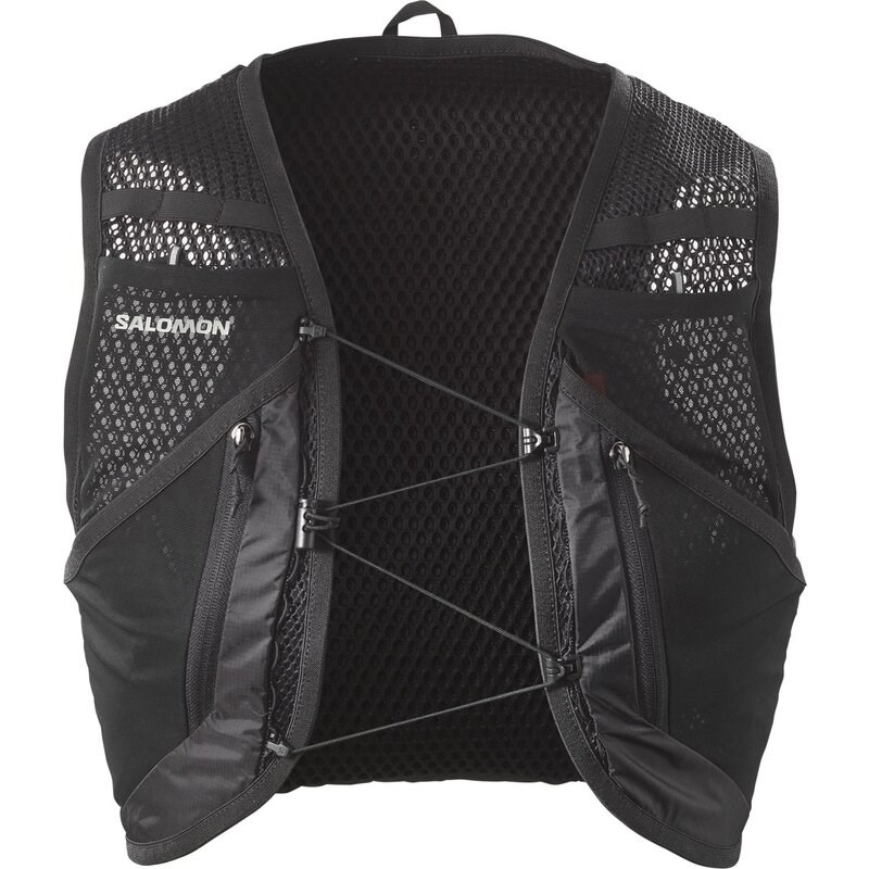 Salomon Rucksack ACT SKIN 12 NO FLASKS - SCHWARZ / METALL