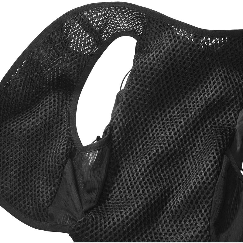 Salomon Rucksack ACT SKIN 12 NO FLASKS - SCHWARZ / METALL