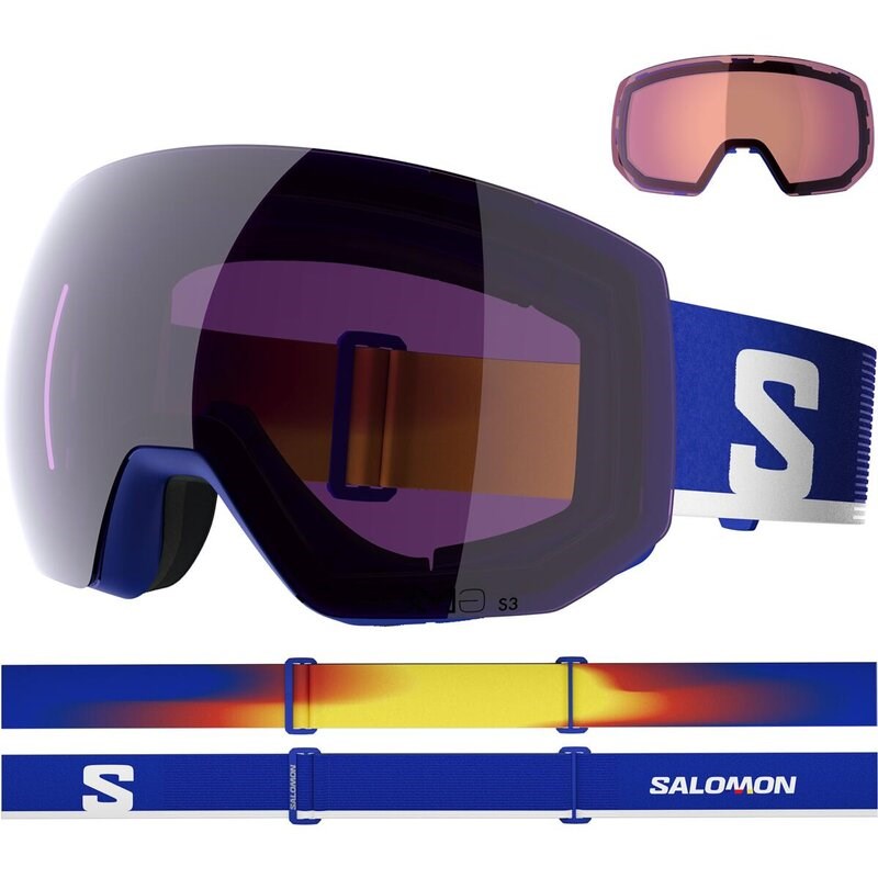 Salomon Herren Brille GOGGLES RADIUM PRO SIGMA - Rennblau