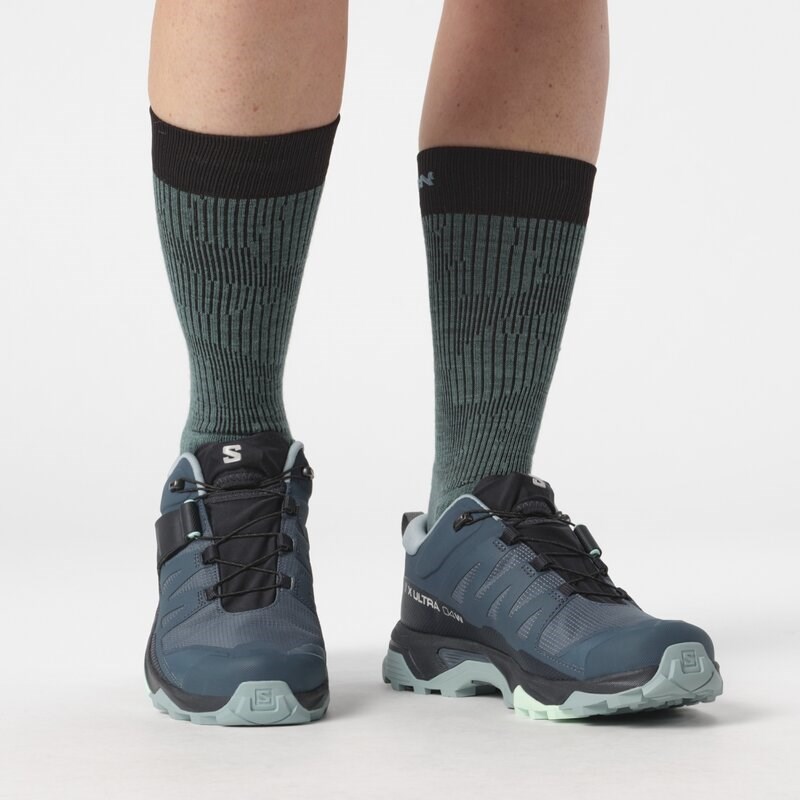 Salomon Damen Multifunktionsschuhe SHOES X ULTRA 4 GTX W - Stargazer/Carbon/Stone Blue