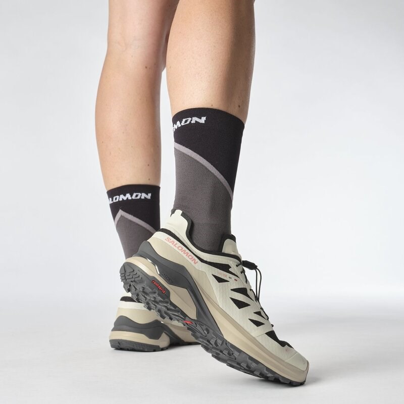 Salomon Damen Trailrunningschuhe SHOES XA META GORE-TEX W MIF - Schwarz/Oxford Tan/Zarter Pfirsich