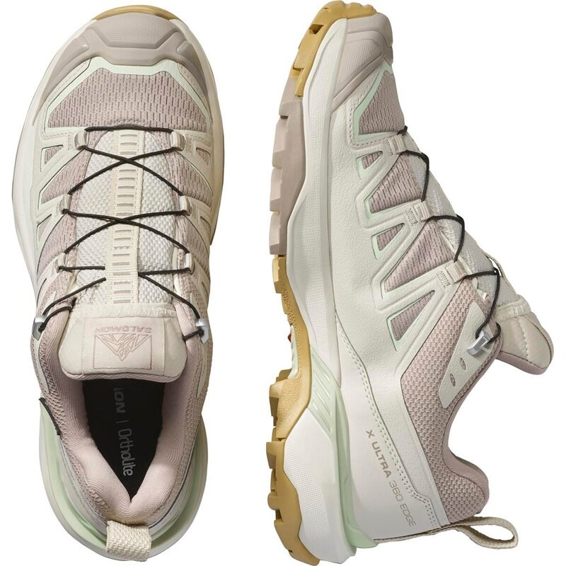 Salomon Damen Multifunktionsschuhe SHOES X ULTRA 360 EDGE GTX W - Etherea/Regentag/Kanariengrün