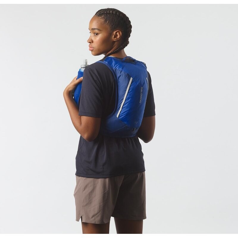 Salomon Rucksack CROSS 4 NAUTICAL - Nautisches Blau/Limoges/Mondfelsen