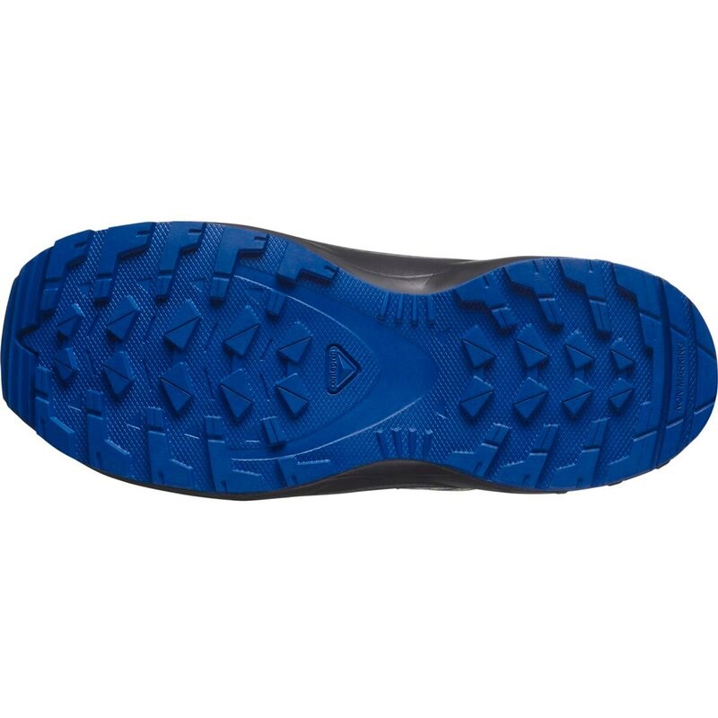 Salomon Kinder Trekkinghalbschuhe SHOES XA PRO V8 WP J - Nautischblau/Schwarz/Scharfes Grün