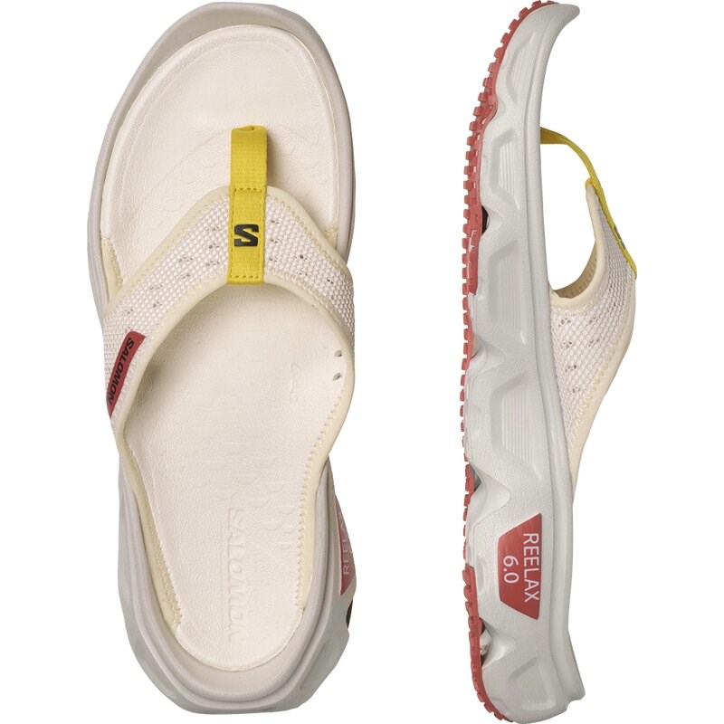 Salomon Herren Freizeitschuhe SHOES REELAX BREAK 6.0 Rainy - Regentag/Freesie/Weiß