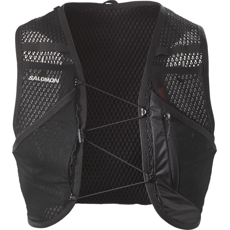 Salomon Rucksack ACT SKIN 8 NO FLASKS - SCHWARZ/METALL