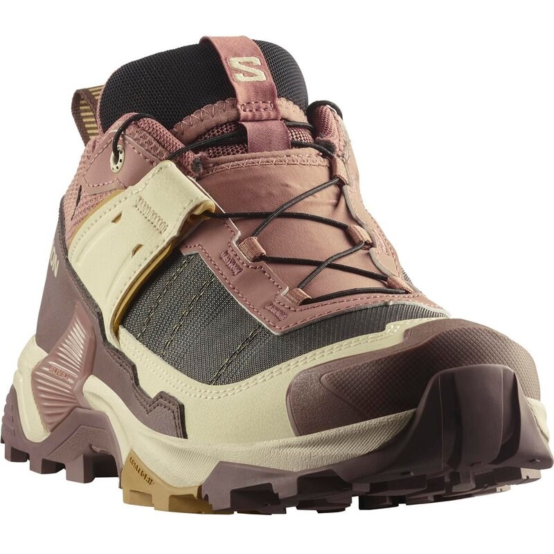 Salomon Damen Multifunktionsschuhe SHOES X ULTRA 5 GTX W - Burlwood/French Roast/Rattan