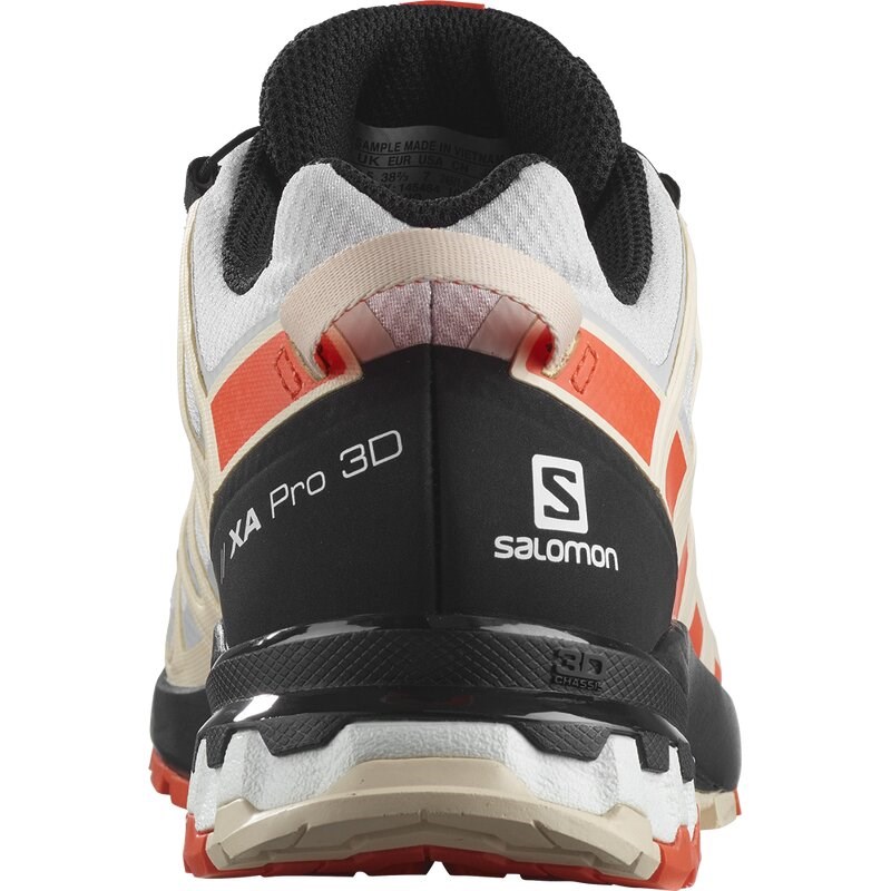 Salomon Damen Trailrunningschuhe SHOES XA PRO 3D v8 GTX W - Mondfelsen/Kirschtomate/Sonnenkuss