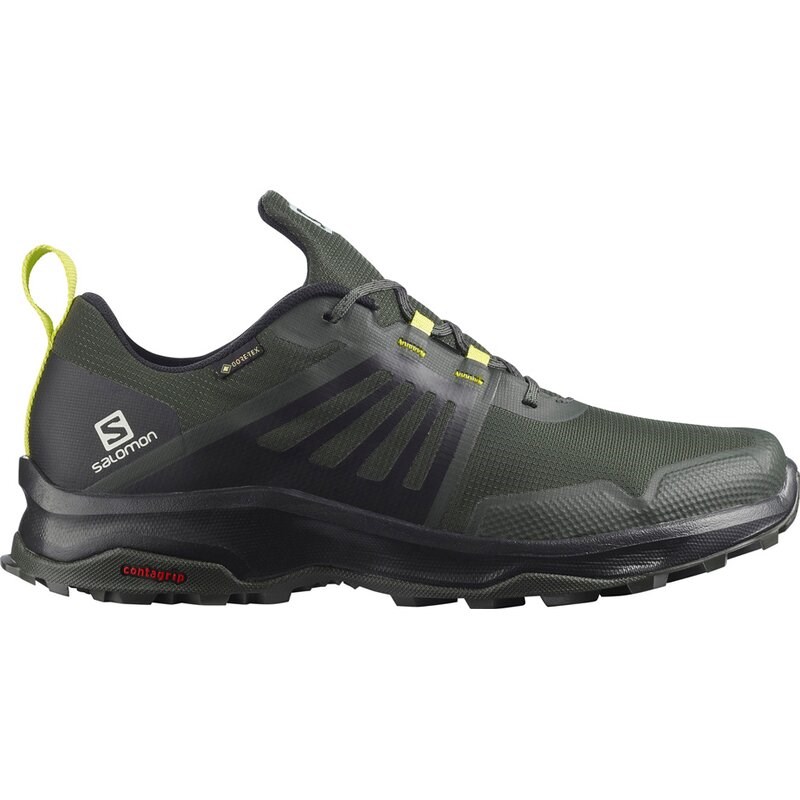 Salomon Herren Multifunktionsschuhe SHOES X-RENDER GTX - Torf/Schwarz/Nachtkerze