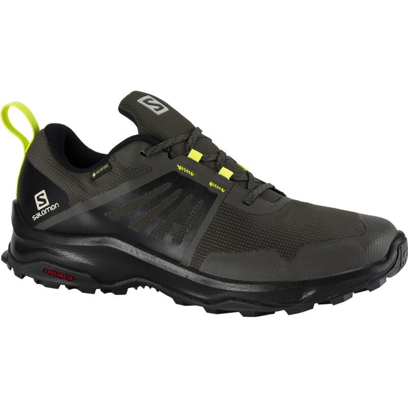 Salomon Herren Multifunktionsschuhe SHOES X-RENDER GTX - Torf/Schwarz/Nachtkerze