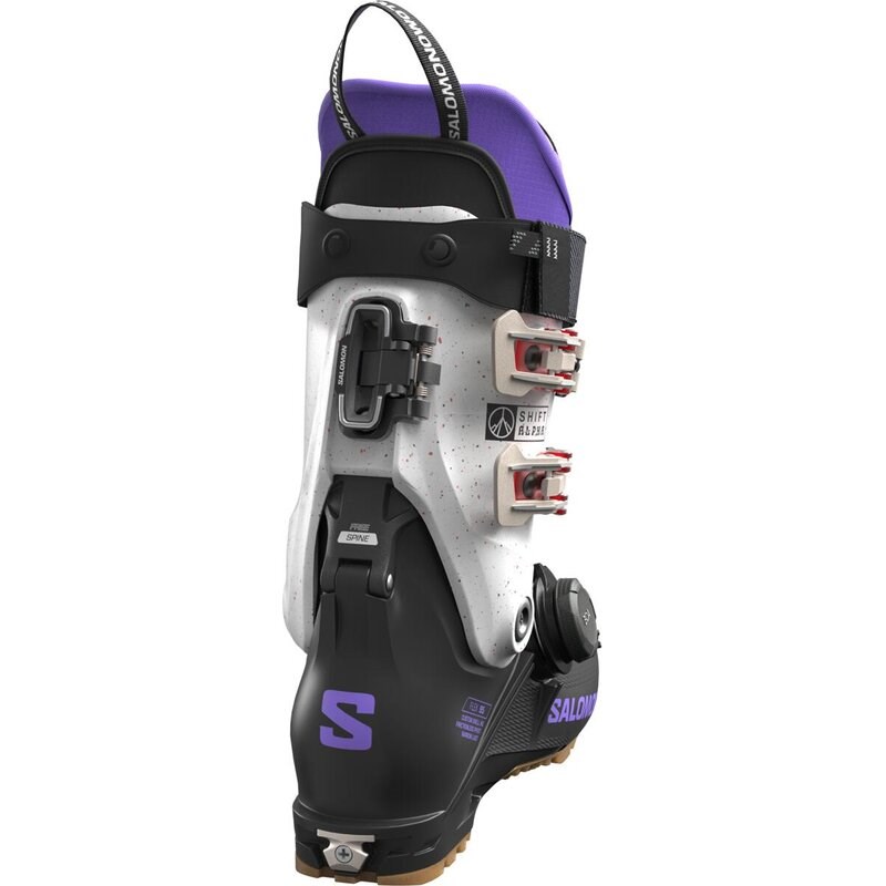 Salomon Damen Ski-Schuhe ALP. BOOTS SHIFT ALPHA BOA 95 W - Schwarz/Ultraviolett/Ultraviolett