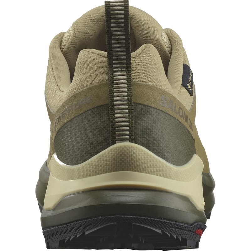 Salomon Herren Trailrunningschuhe SHOES X-ADVENTURE GTX - Schwamm/Grüner Nebel/Olive Night