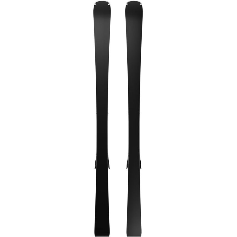 Salomon Herren All-Mountain Ski E - Ölgrün/Schwarz/Neonrot