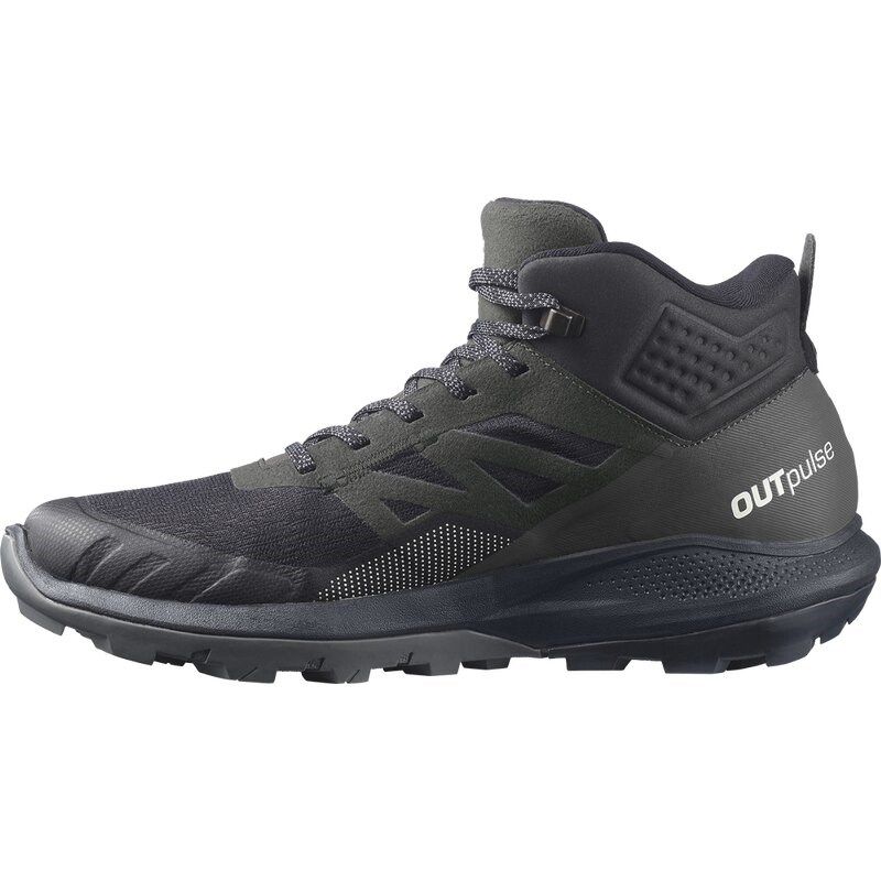 Salomon Herren Multifunktionsstiefel SHOES OUTpulse Mid GTX - Schwarz/Ebenholz/Vanilleeis