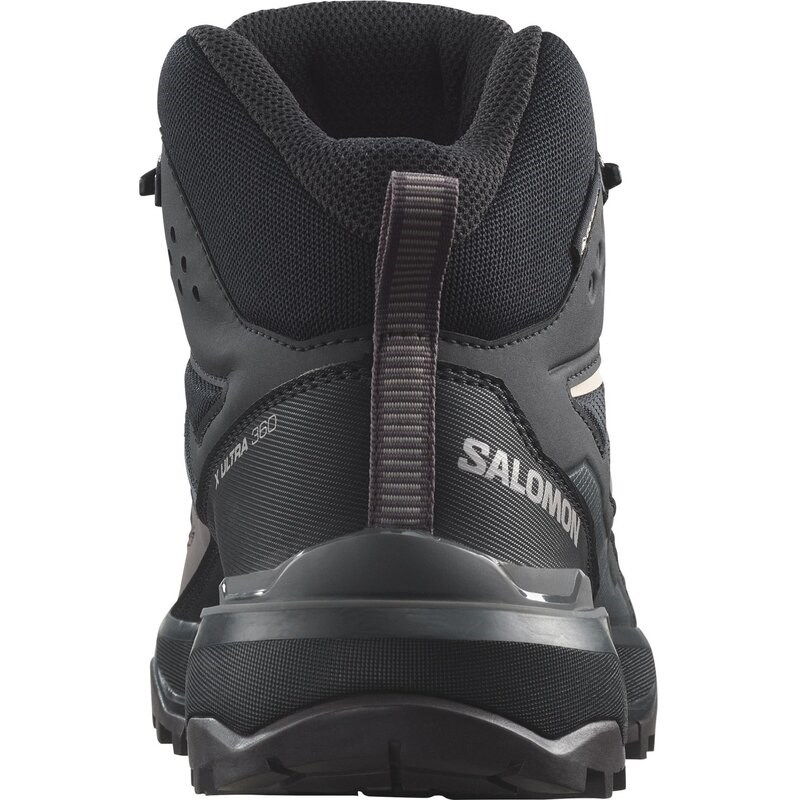 Salomon Damen Trekkingstiefel SHOES X ULTRA 360 MID GTX - Schwarz/Pflaumenkätzchen/Schiefer