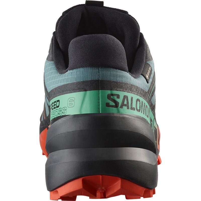 Salomon Herren Trailrunningschuhe SHOES SPEEDCROSS 6 GTX - Nordatlantik/Schwarz/Kirschtomate
