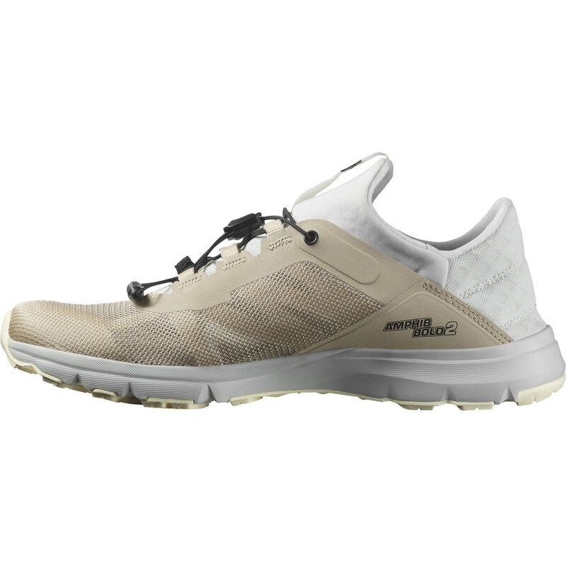 Salomon Damen Sandalen SHOES AMPHIB BOLD 2 W - Weißer Pfeffer/Gletschergrau/Transparent