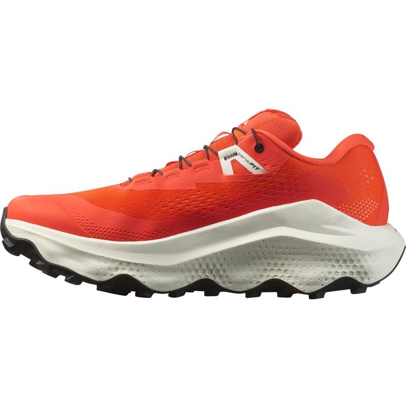 Salomon Herren Trailrunningschuhe SHOES ULTRA GLIDE 3 - Kirschtomate/Vanilleeis/Schwarz