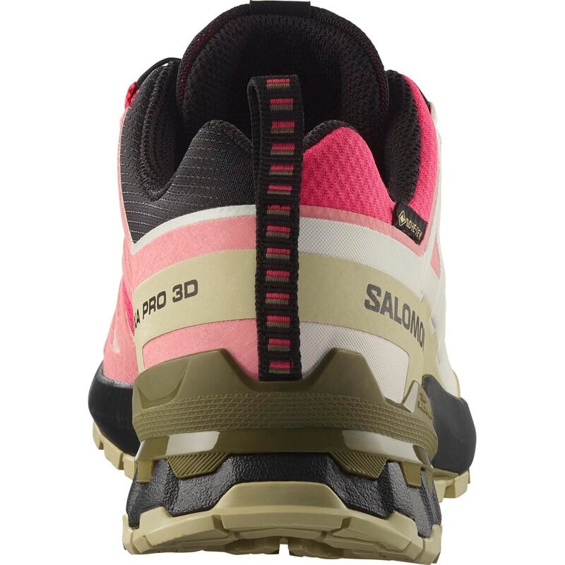 Salomon Damen Trailrunningschuhe SHOES XA PRO 3D V9 GTX W - Rotrot/Vanilleeis/Martini-Olive
