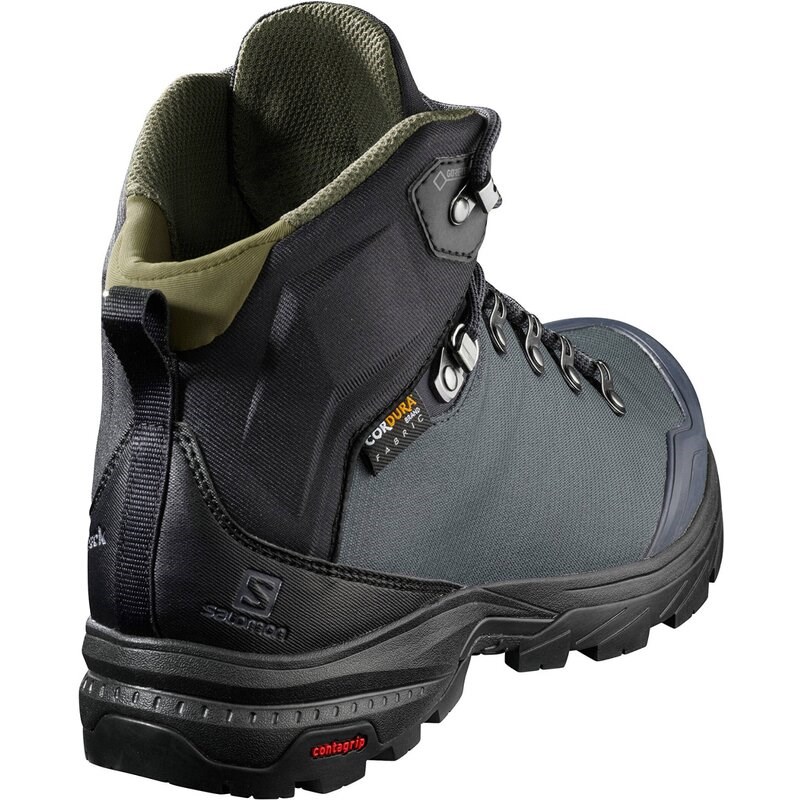 Salomon Herren Trekkingschuhe "OUTback 500 - Ebenholz/Schwarz/Traubenblatt