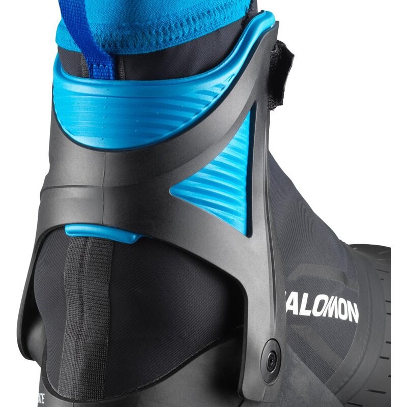 Salomon Herren Skating-Langlaufschuhe - Schwarz/Prozessblau-X