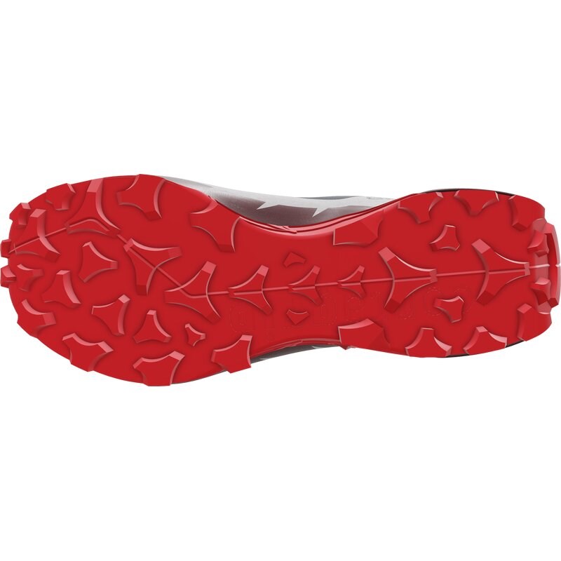 Salomon Herren Multifunktionsstiefel SHOES CROSS HIKE MID GTX 2 - Schwarz/Bitterschokolade/Feuriges Rot