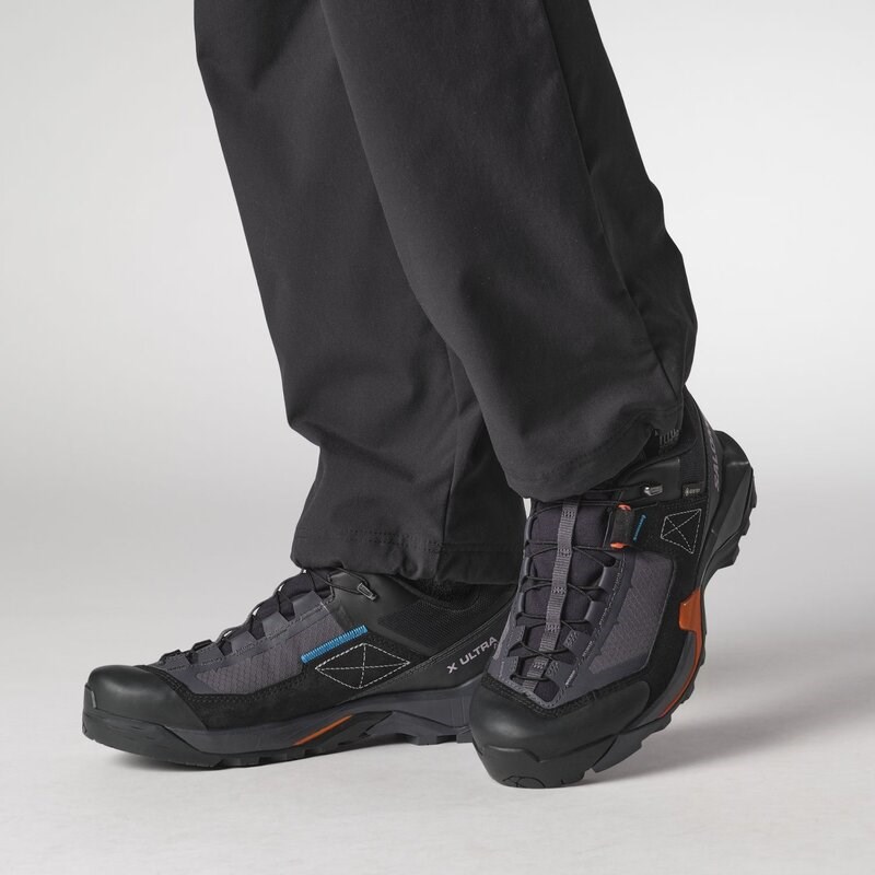 Salomon Damen Multifunktionsschuhe SHOES X ULTRA ALPINE GTX W 9 - Neun Eisen/Schwarz/Rotorange