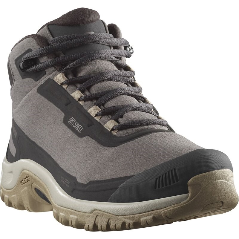 Salomon Damen Stiefel SHOES SHELTER WP W - Pflaumenkätzchen/Phantom/Wüstenbraun