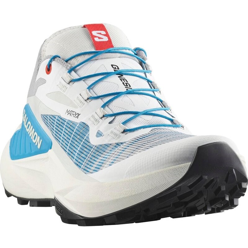 Salomon Damen Trailrunningschuhe SHOES GENESIS W - Weiß/Mondfelsen/Transzendentes Blau